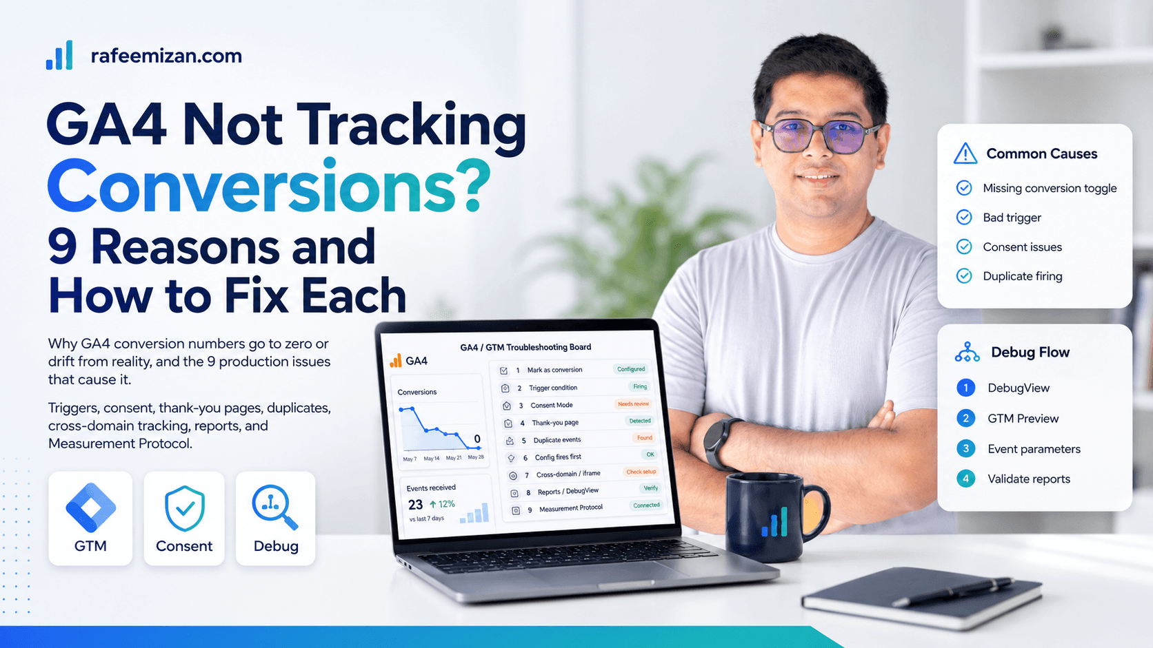 GA4 Not Tracking Conversions? 9 Reasons and How to Fix Each