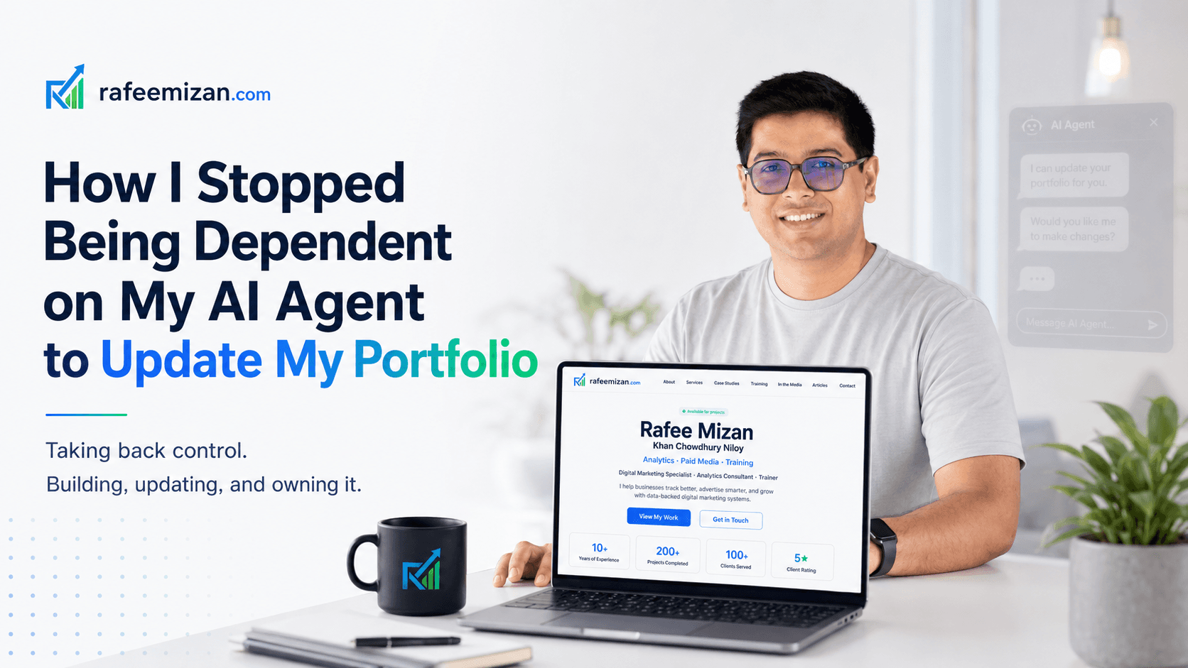 How I Stopped Being Dependent on My AI Agent to Update My Portfolio